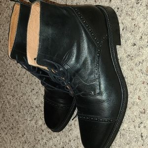 Men's Leather Boots Size 11